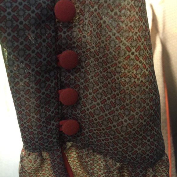 Darling Sheer Blouse NWT - Picture 5 of 8